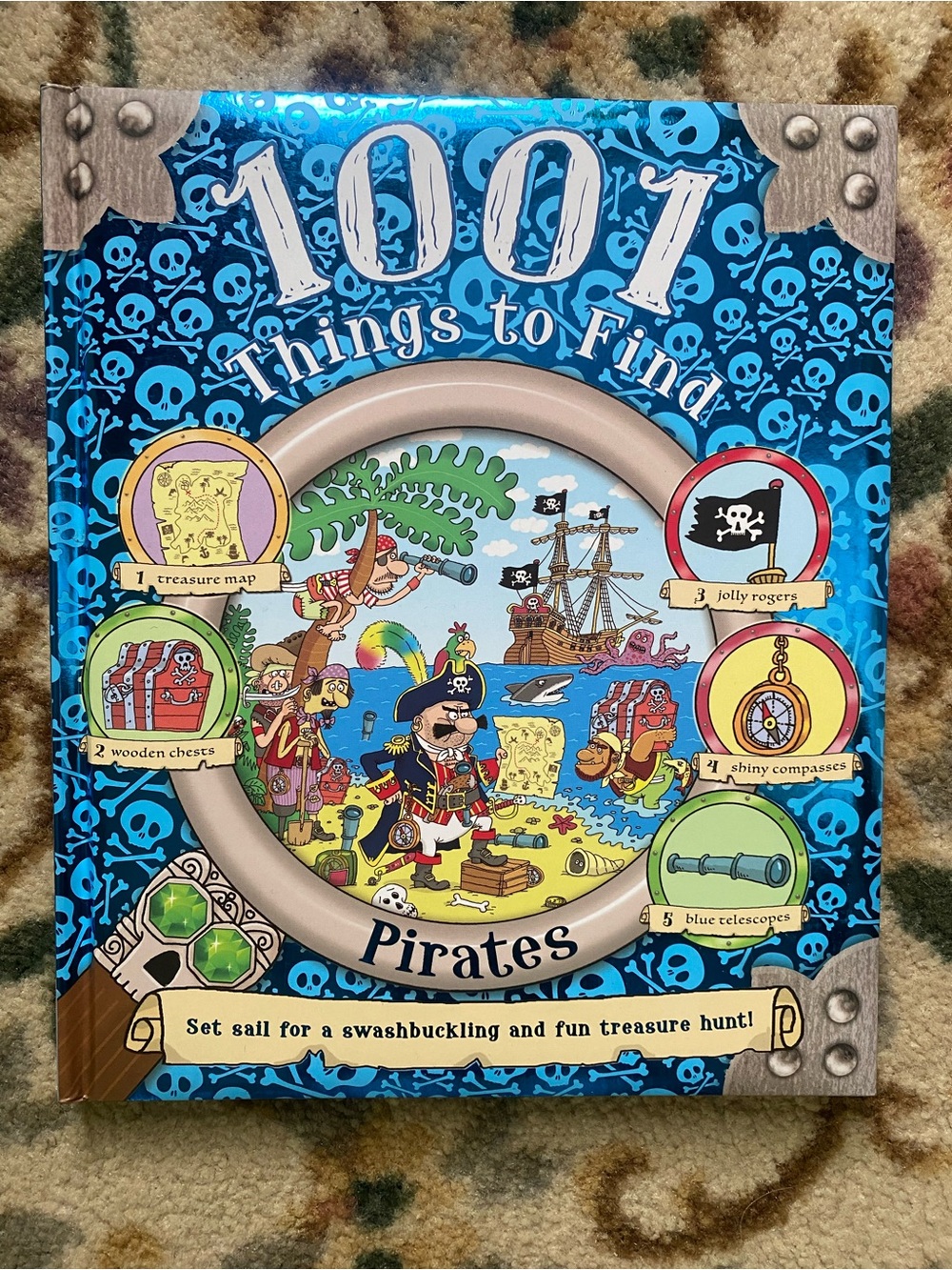 1001 Things to Find: Pirates - New Blue Kids Seek & Find Book